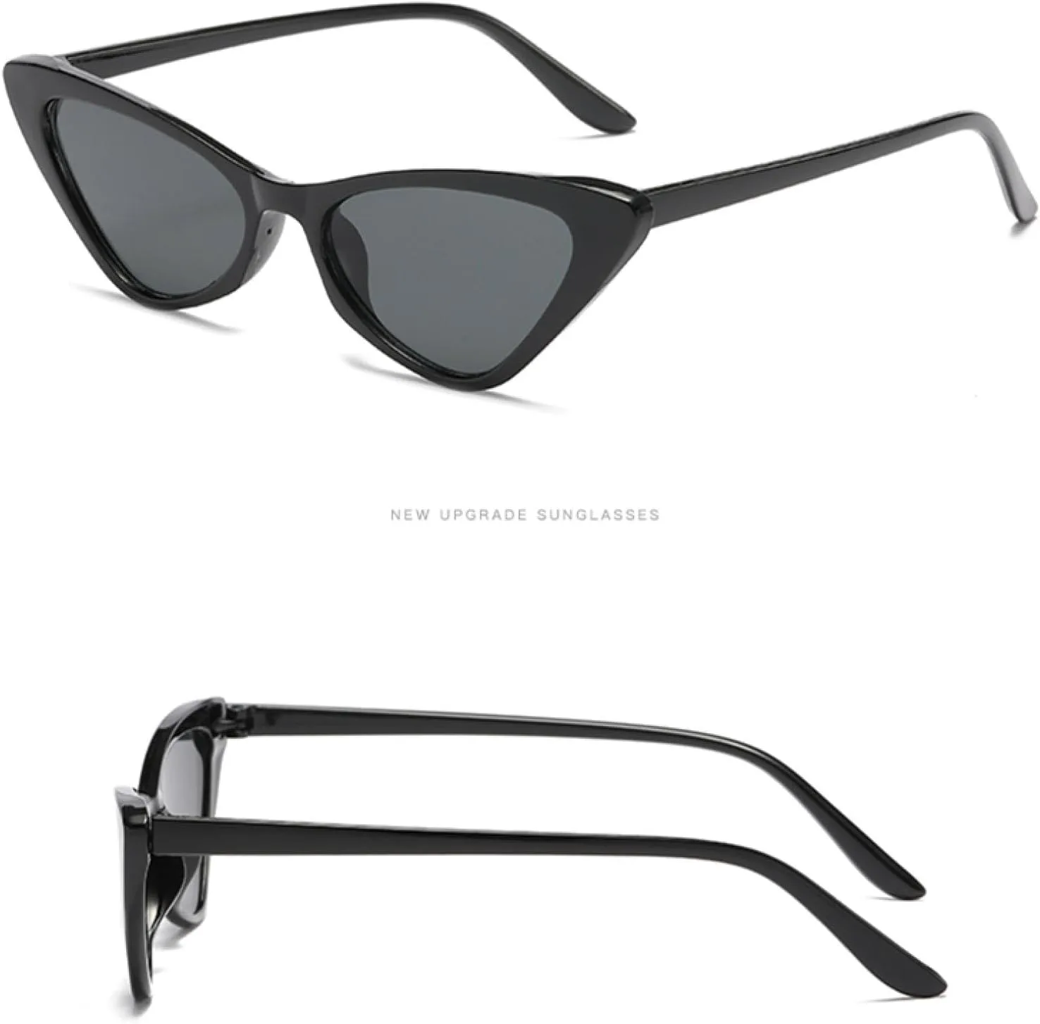 

Маленькие солнцезащитные очки «кошачий глаз» для женщин, ретро-треугольные, для мужчин, с защитой от УФ-излучения, модные, роскошные, UV400 TVTBBVV, Gradient Pink