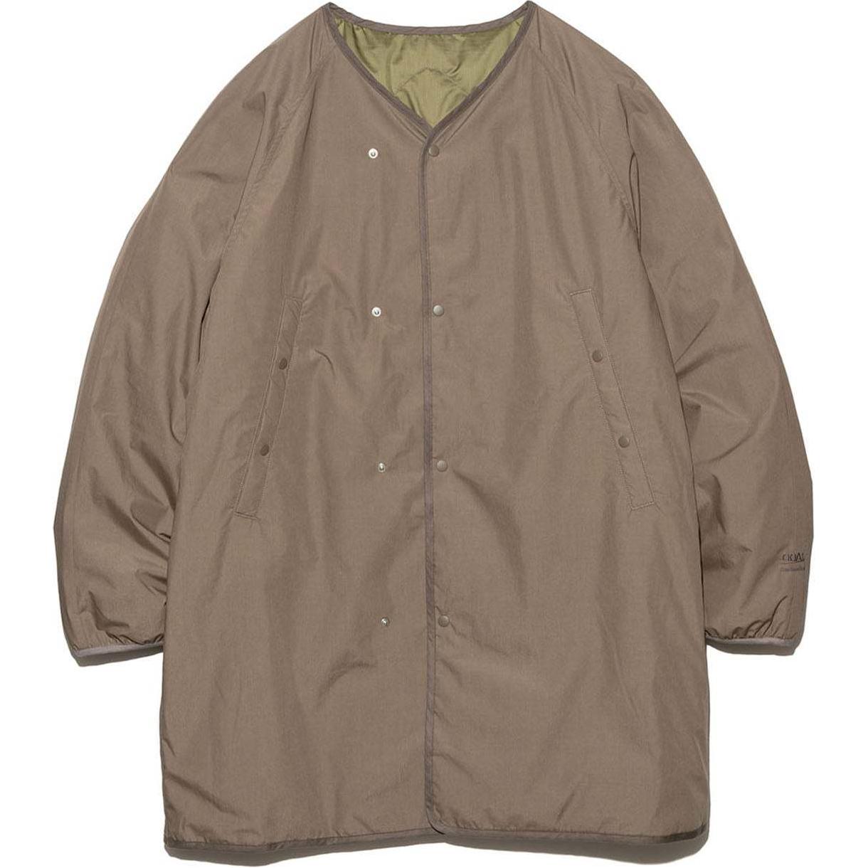 

Nanamica Двусторонняя пуховая куртка, Khaki Beige