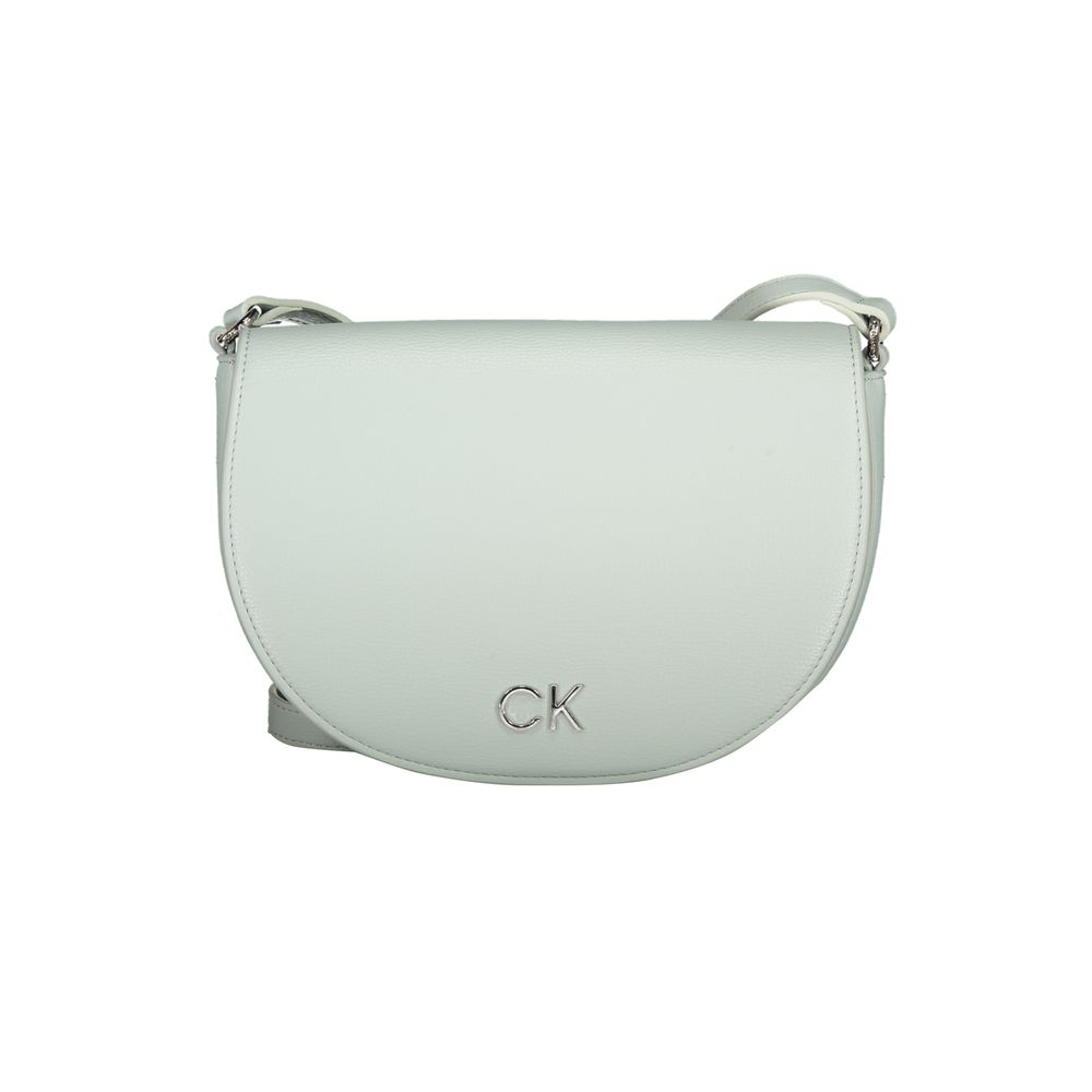 

Сумочка из полиэтилена голубого цвета Calvin Klein