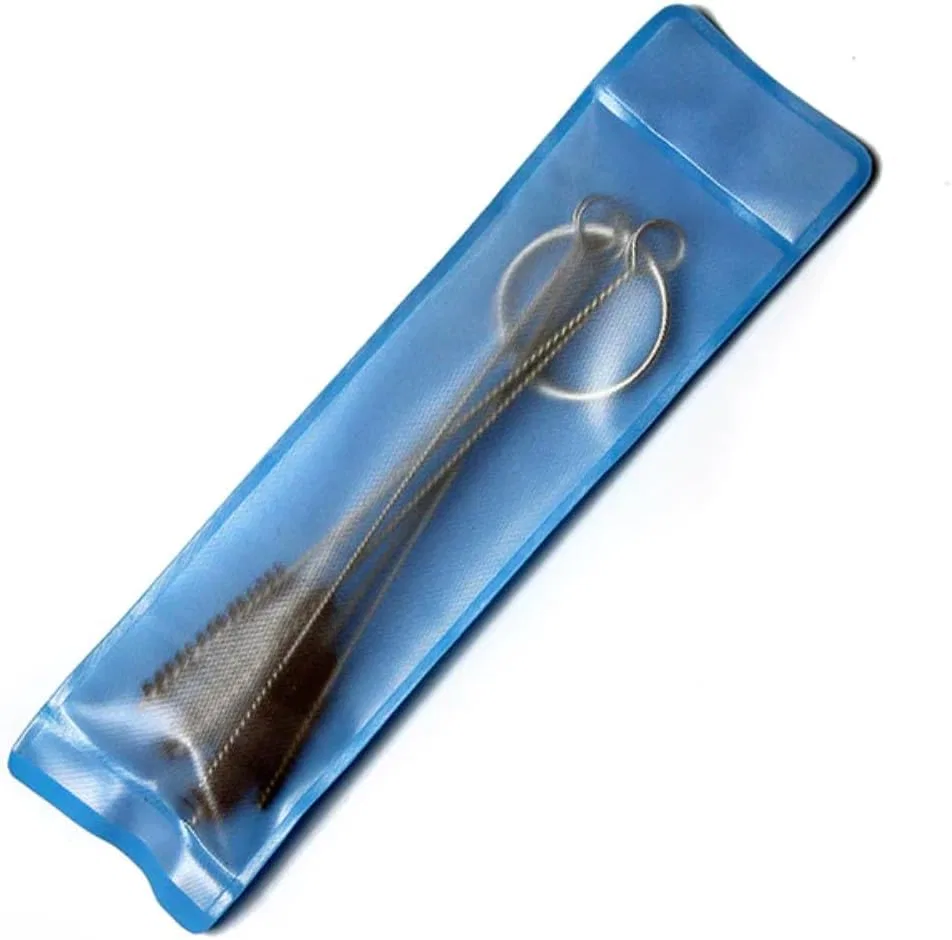 Набор кистей для очистки тюбиков Eternal Tattoo Supply, 6 штук, серебристый Generic — фото 2