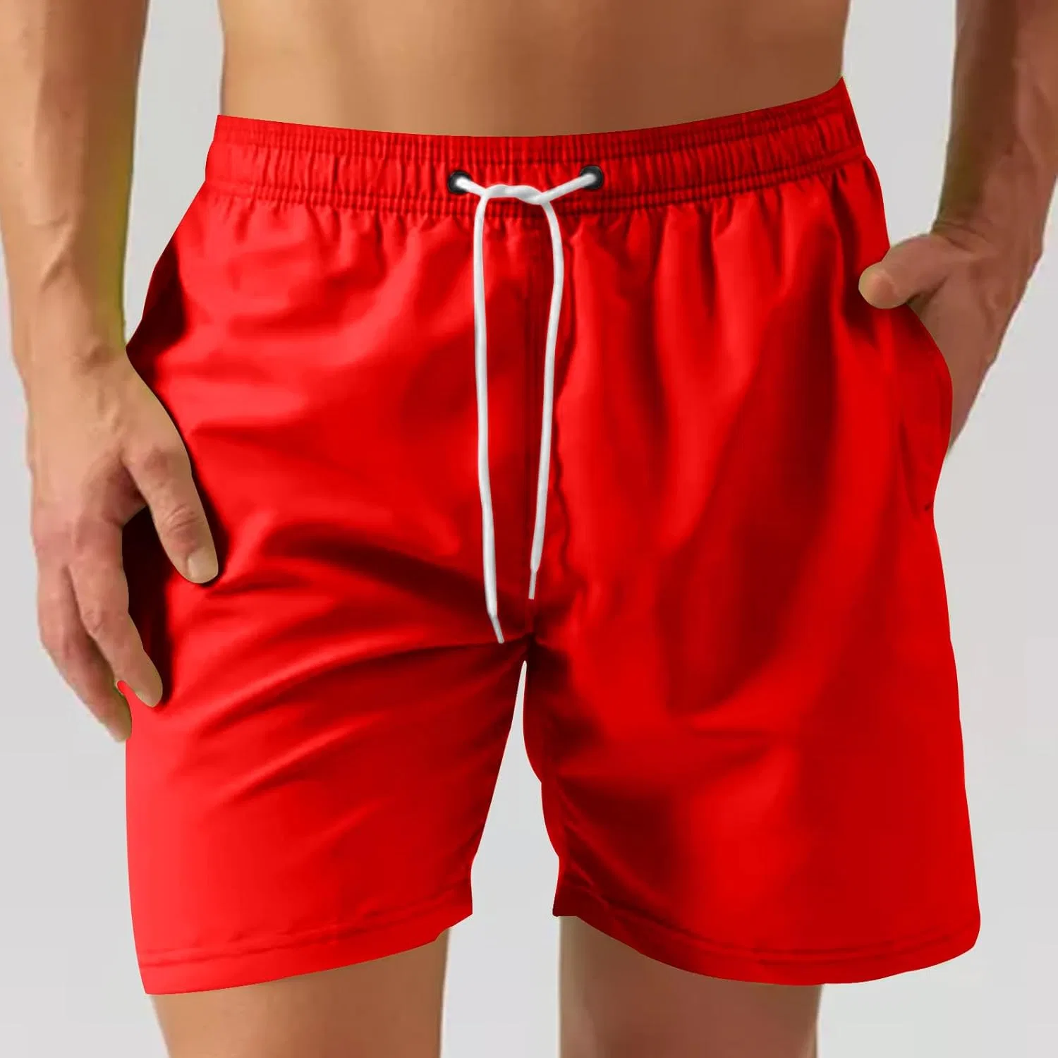 Спортивные шорты Athletic Running, Generic, красный — фото 2