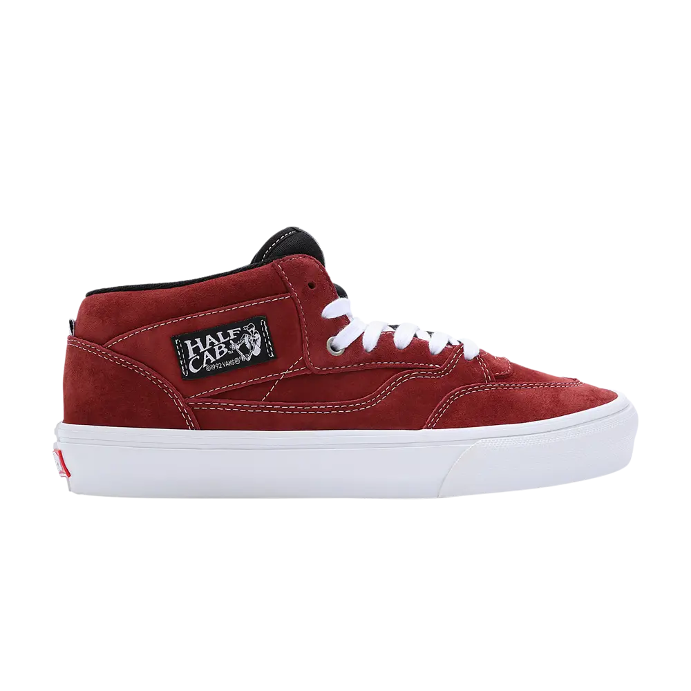 

Кроссовки Skate Half CabPig Suede - Brick' Vans, красный