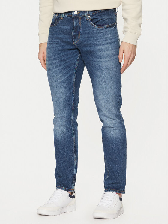

Облегающие джинсы Scanton DM0DM21136 Tommy Jeans, синий