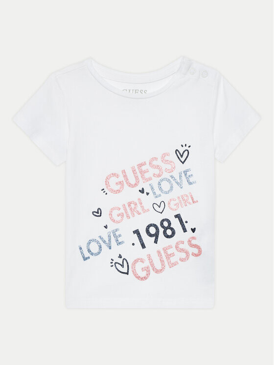 

Футболка стандартного кроя Guess, белый