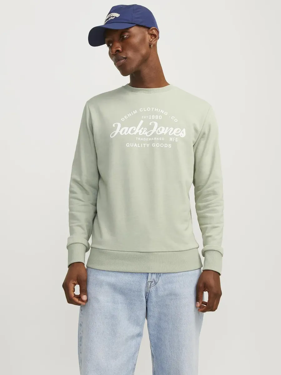 

Толстовка Jack & Jones "JJFOREST SWEAT CREW NECK", цвет Desert Sage