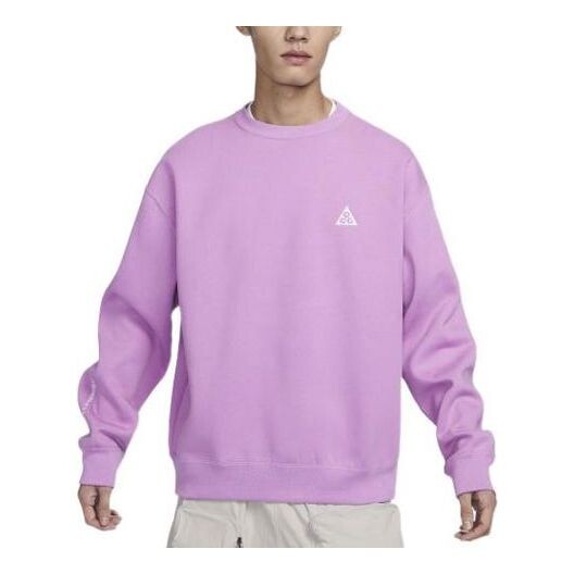 

Свитер acg therma fit флисовый экипаж Nike, розовый