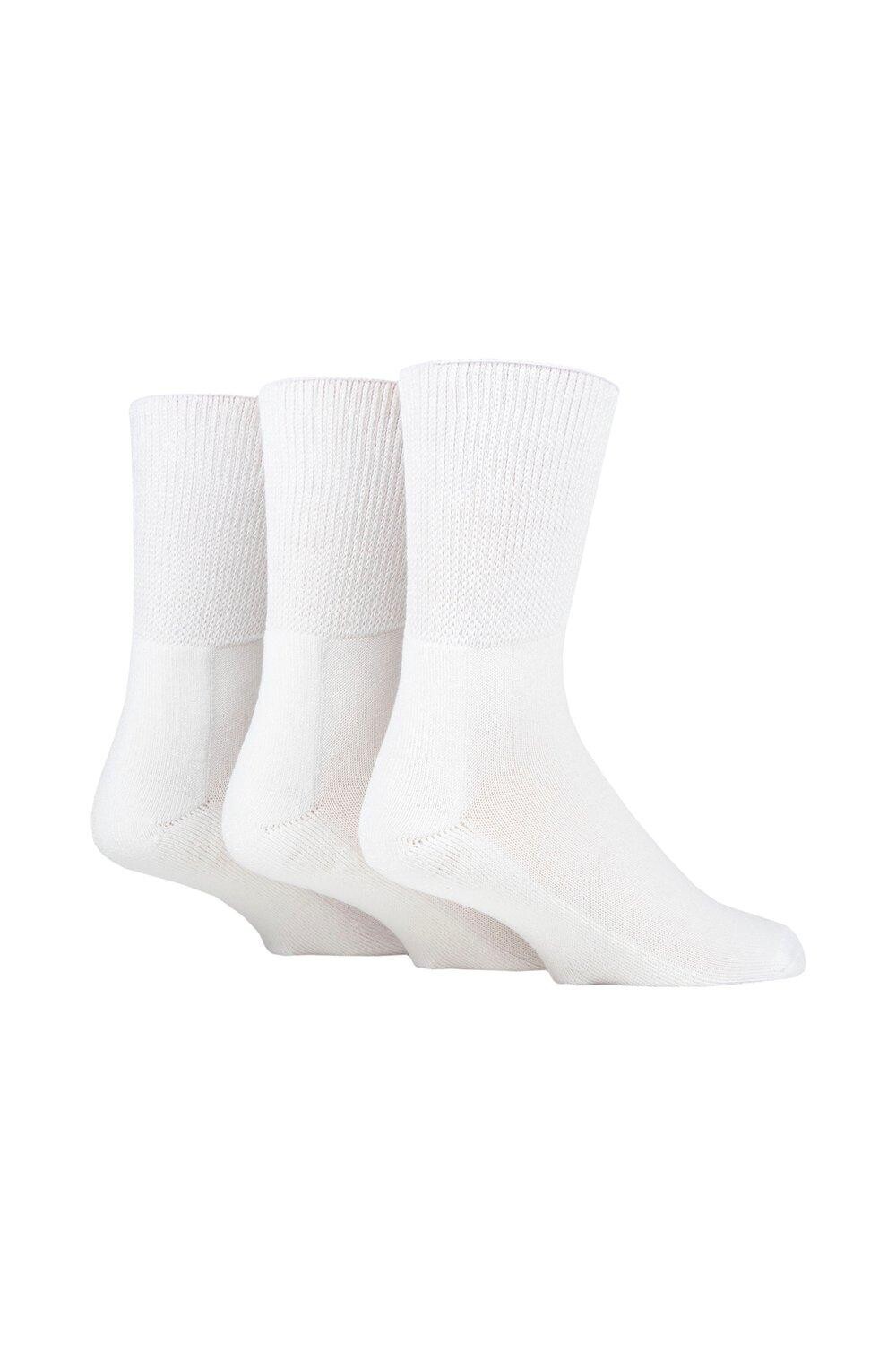 

Footnurse Бамбуковые мягкие носки для диабетиков SOCKSHOP Iomi, белый
