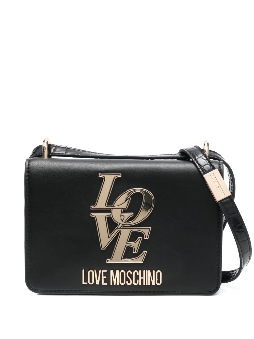 

Сумка через плечо с логотипом Love Moschino, черный