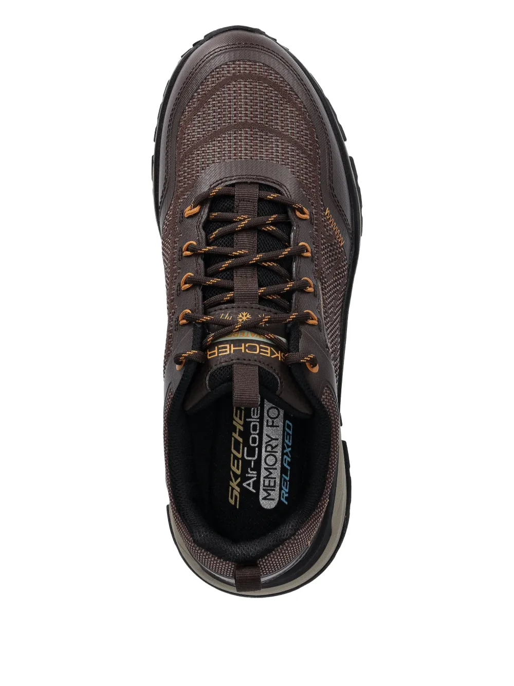 Водонепроницаемые кроссовки на шнуровке Skechers, коричневый — фото 3