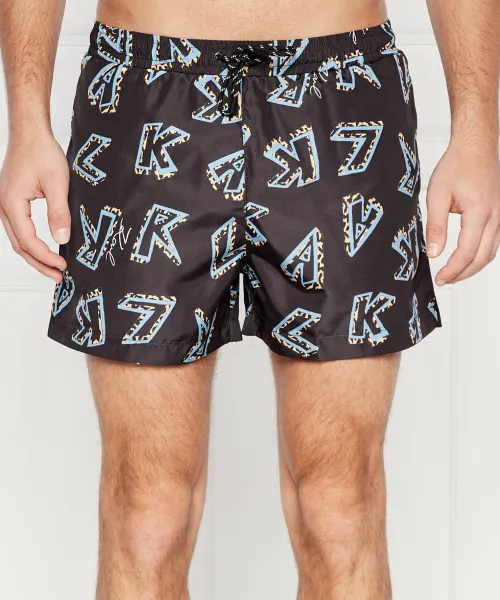 

Пляжные шорты Regular fit Karl Lagerfeld, черный