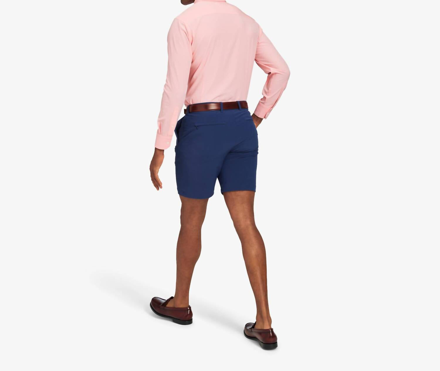 

Рубашка Leeward с антимикробным покрытием розового вереска Mizzen + Main