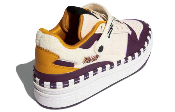 Кроссовки для девочек потрясающие x triple platforum low Adidas, белый — фото 4