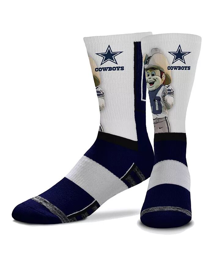 

Носки для мальчиков и девочек Dallas Cowboys Mascot Snoop Crew For Bare Feet