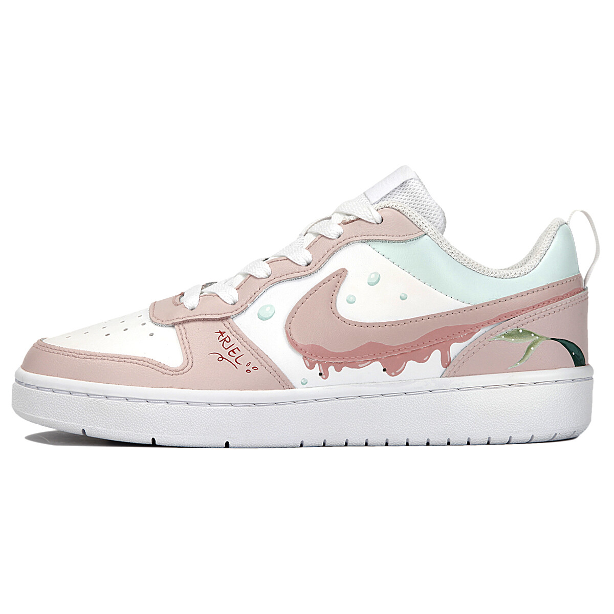 

Женские кроссовки для скейтбординга Nike Court Borough, Pink Moon/Nori/Magnet