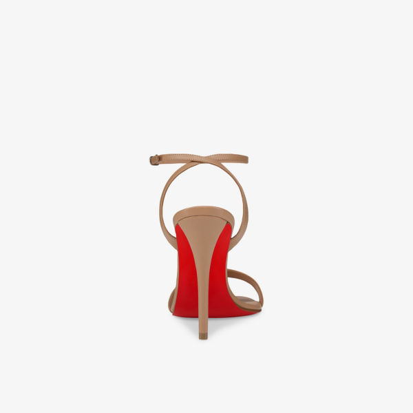 Сандалии Christian Louboutin Miss Z 100 из кожи, красный — фото 2