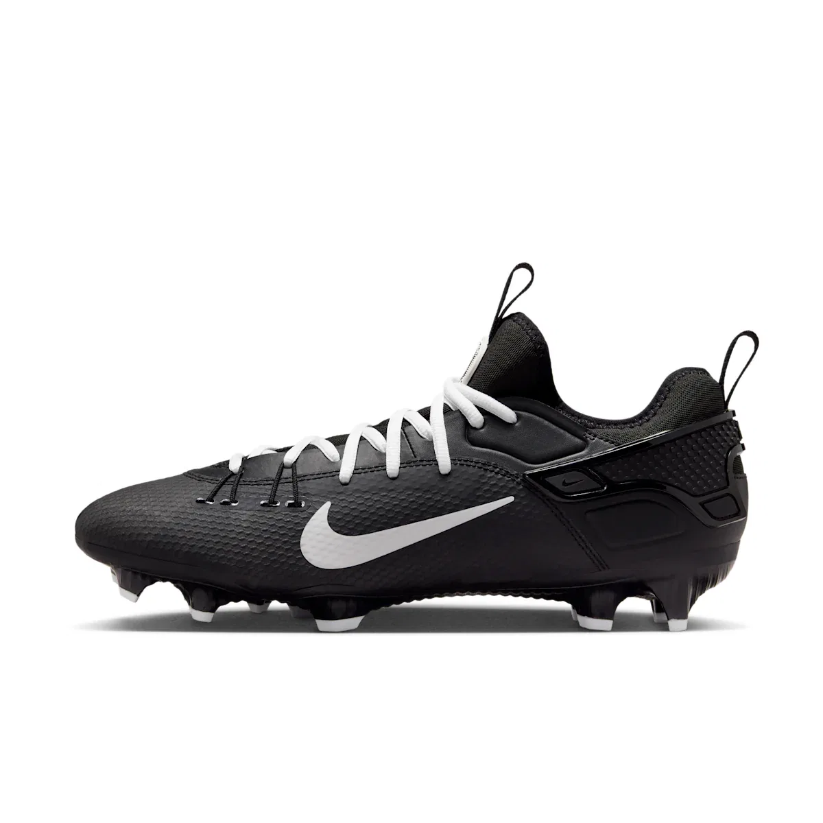 Мужские бутсы для лакросса Huarache 9 Elite Low LAX Nike, черный