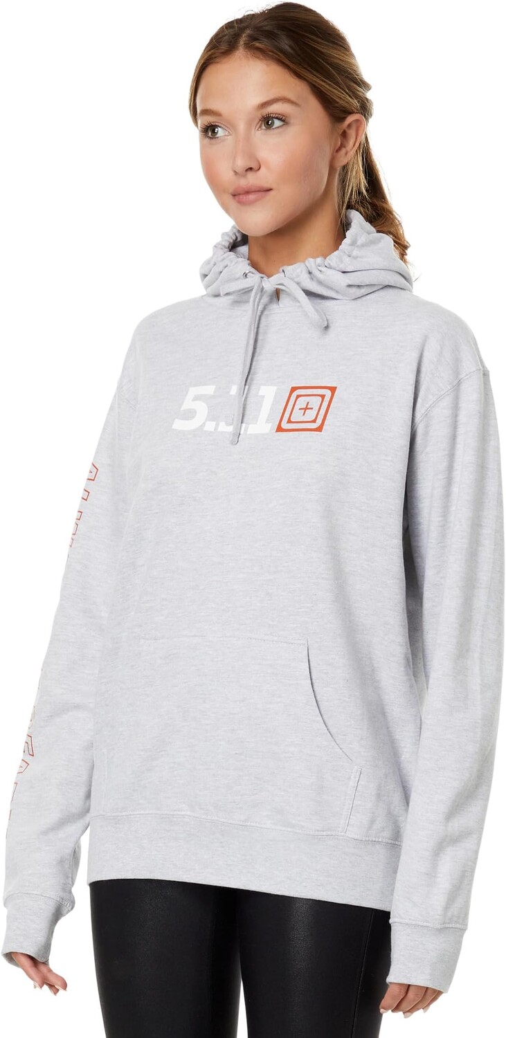 

Толстовка с капюшоном 5.11 Tactical, цвет Heather Grey