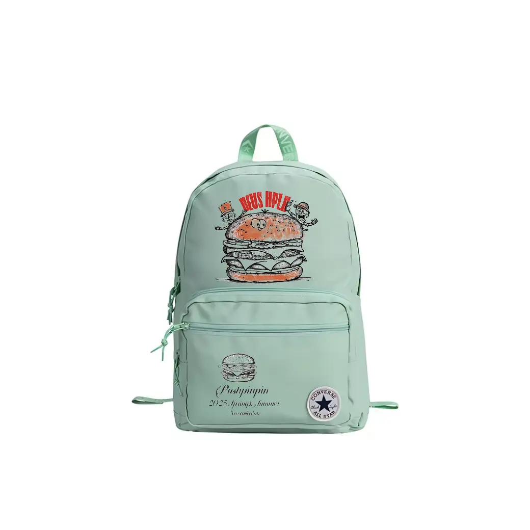 

Converse Полиэстеровый рюкзак средний унисекс разноцветный, Mr. Hamburger