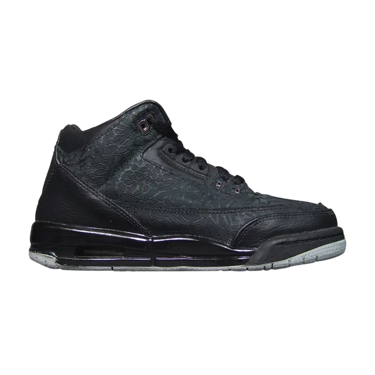 

Кроссовки Air Jordan 3 Retro GS 'Flip', черный