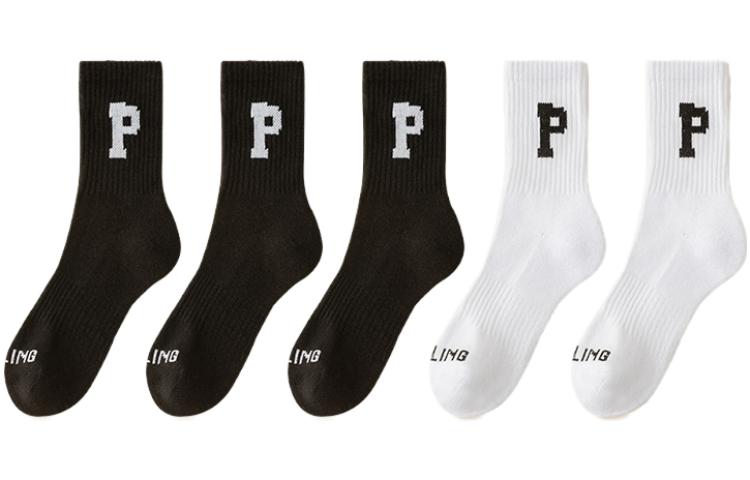 

Носки до середины голени женские, 5 пар AUGUST, 5 Pack (Black+White+Milk White+Khaki+Light Coffee)