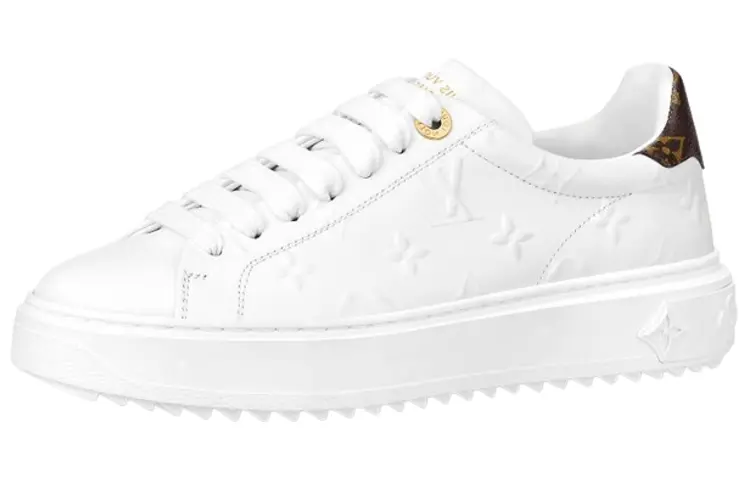 

Кроссовки LOUIS VUITTON Time Out Sneakers 'White Monogram With Brown' Women's