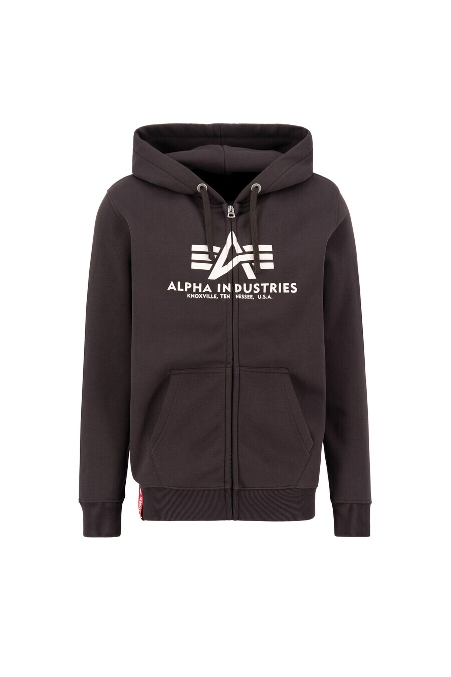 

Худи на молнии Alpha Industries, коричневый