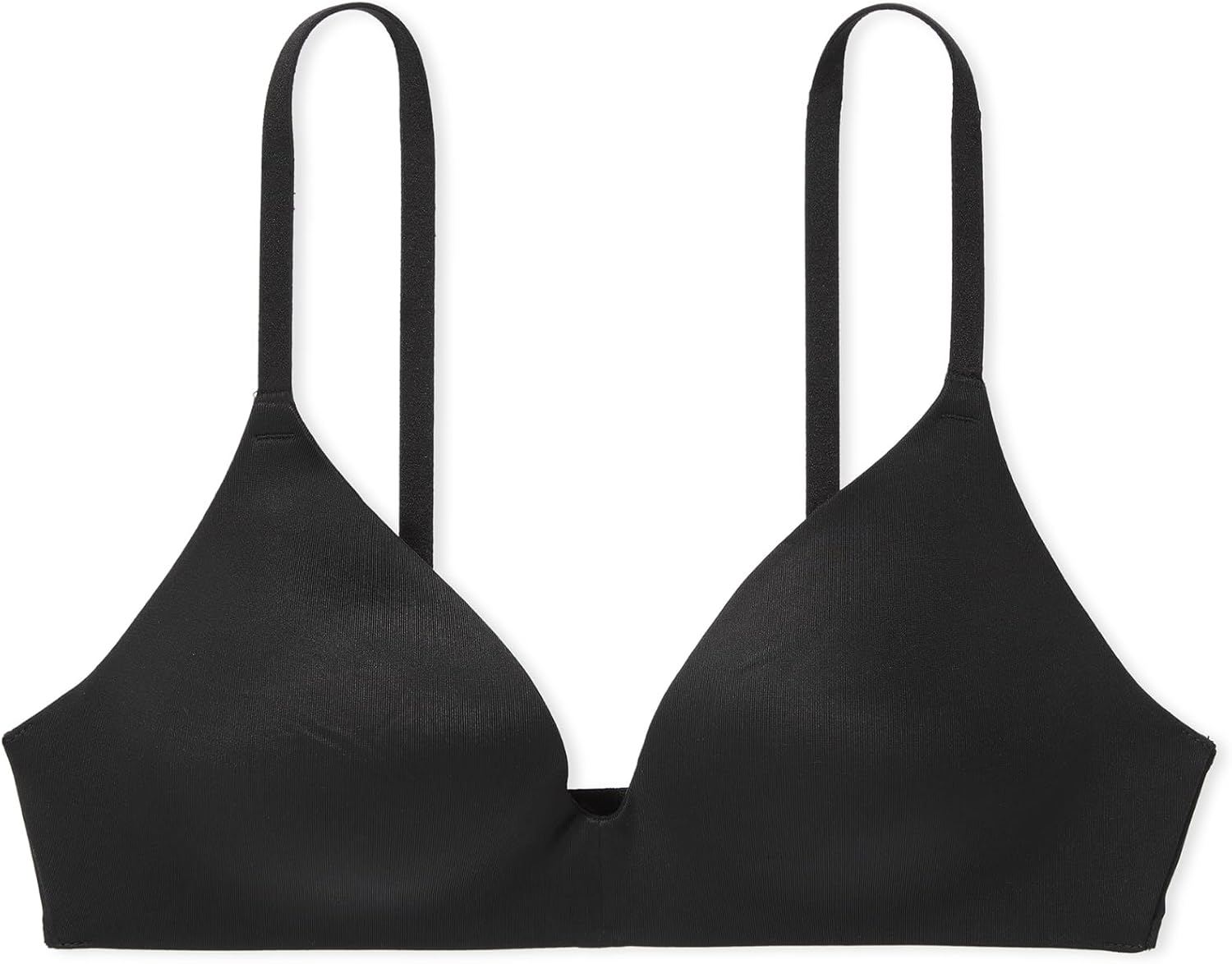 Бюстгальтер Victoria's Secret Women's Pink Wear Everywhere Lightly Lined Wireless, черный — фото 3