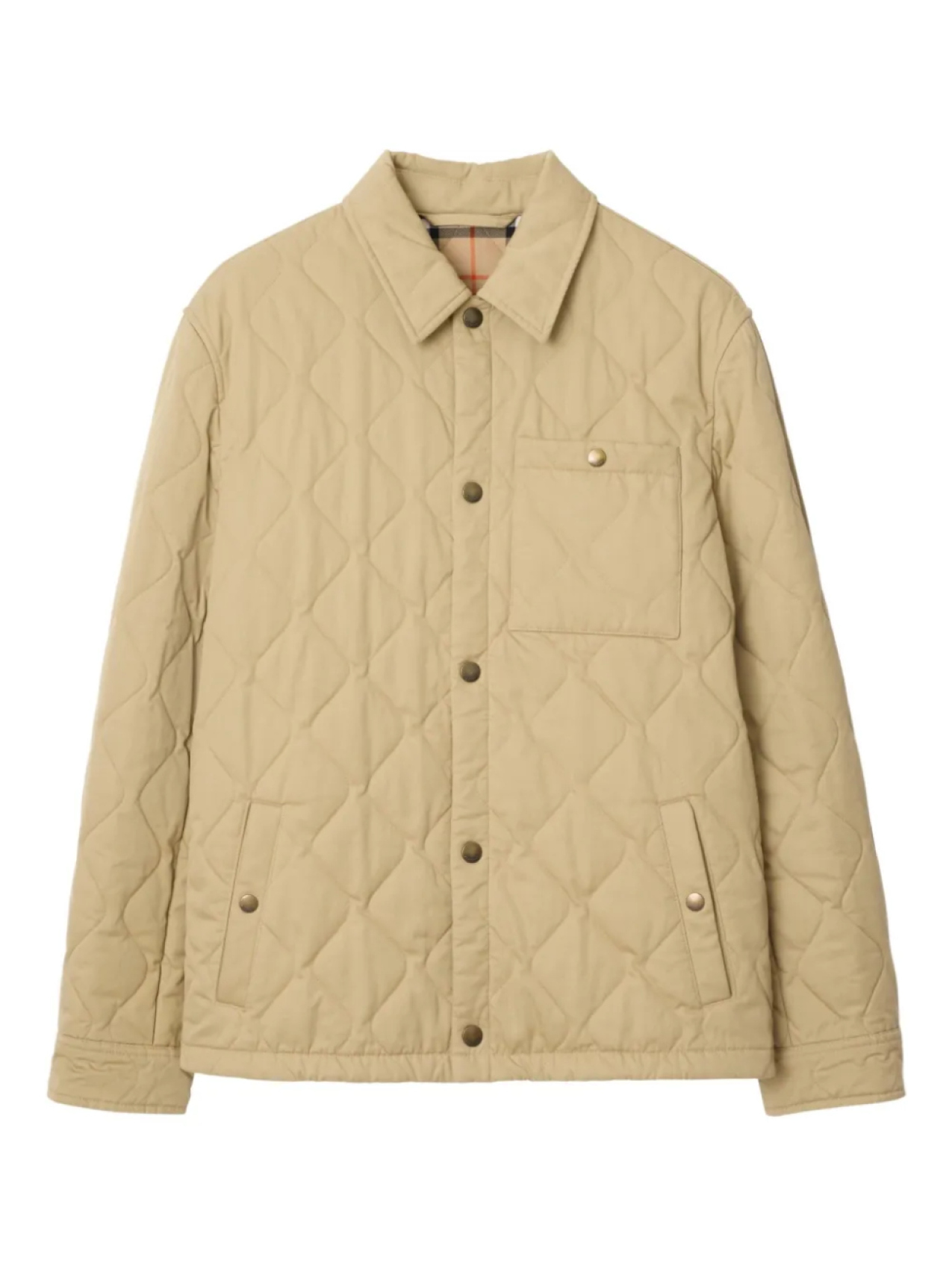 

Burberry стеганая куртка, нейтральный