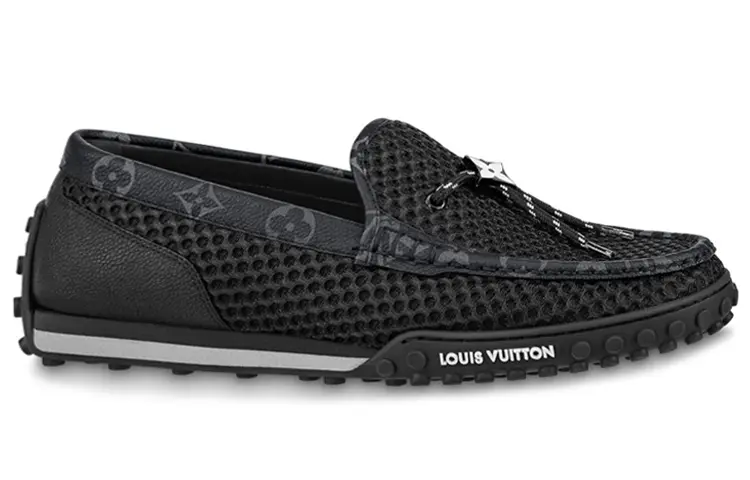 Мокасины мужские Louis Vuitton Racer, черный — фото 2