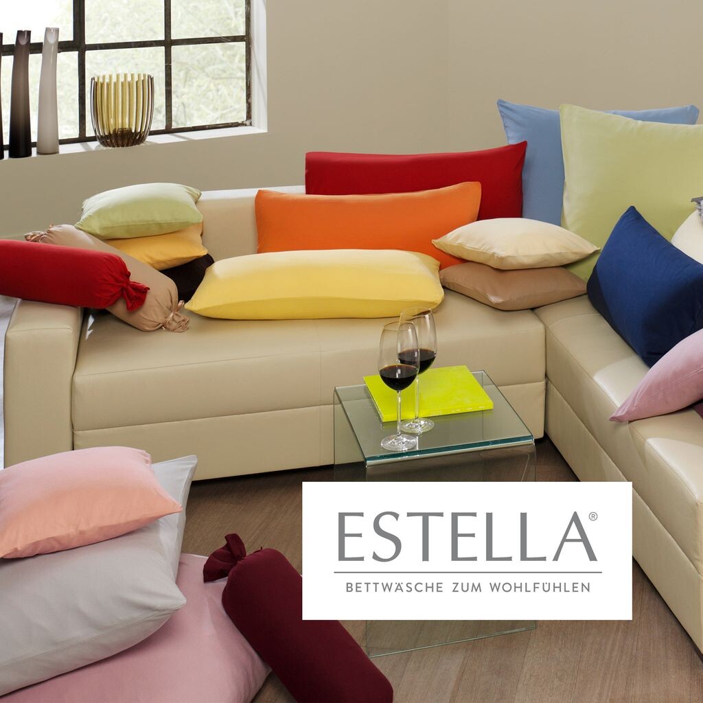 

Чехол на подушку Estella Fine Jersey 40 x 80 см Подушка Atelier Jersey Белый