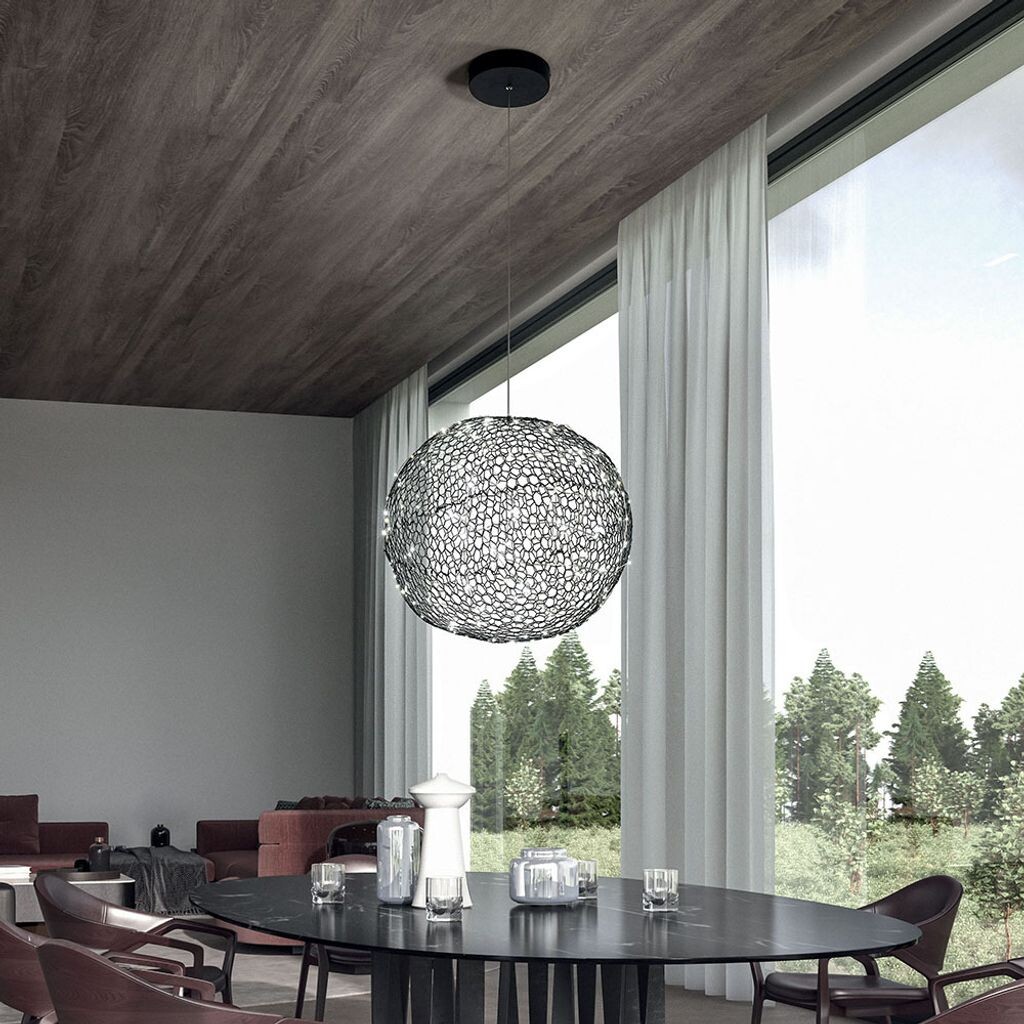 

Fabas Luce Sumter Светодиодный подвесной светильник Ø 50см, шар, черный