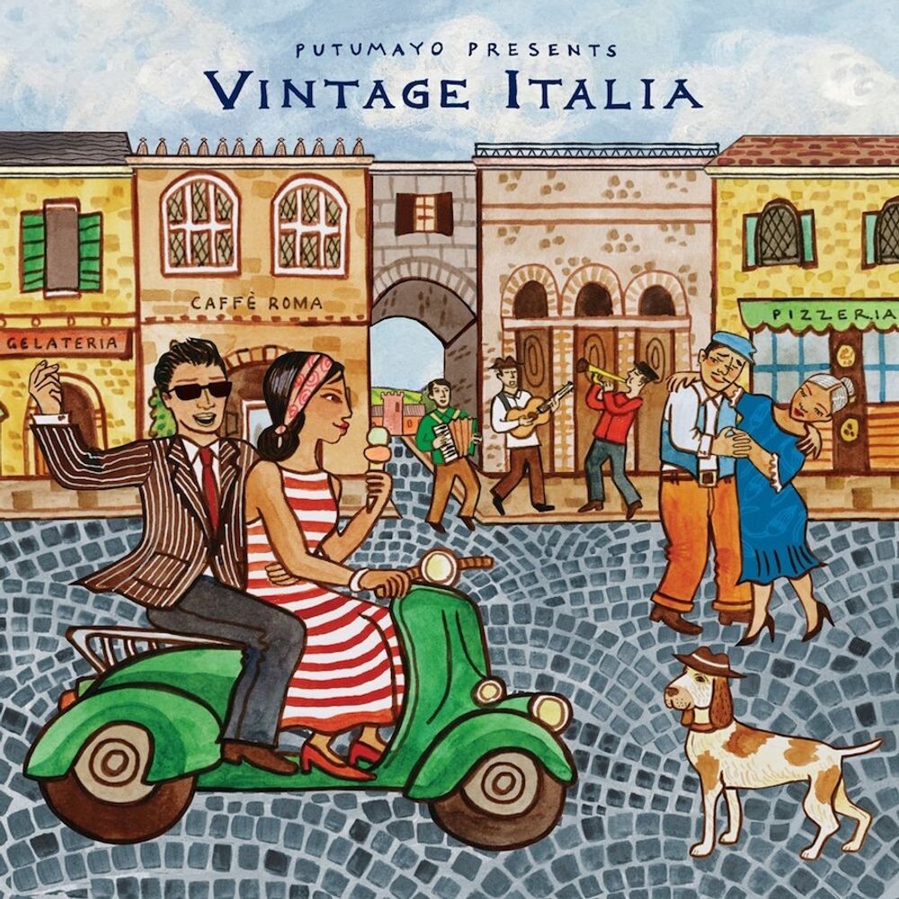 

Диск CD Putumayo Presents: Vintage Italia - Various Artists