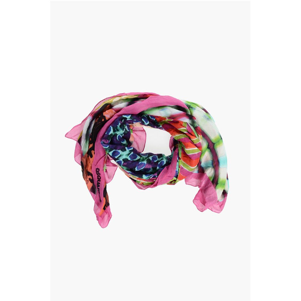 

Лоскутный мотив многоцветный платок Dsquared2, Multicolor