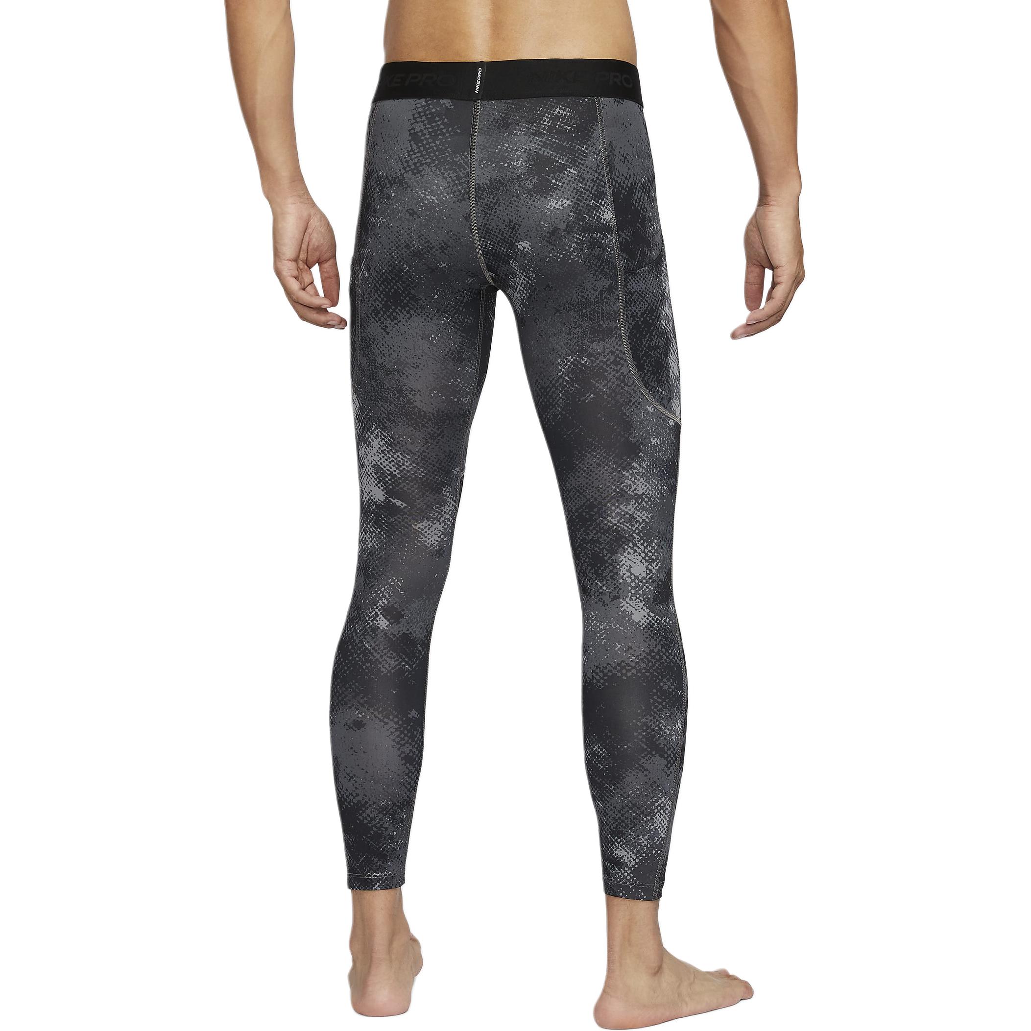 Мужские спортивные брюки Nike Pro Dri-Fit из экологичных материалов черные — фото 3
