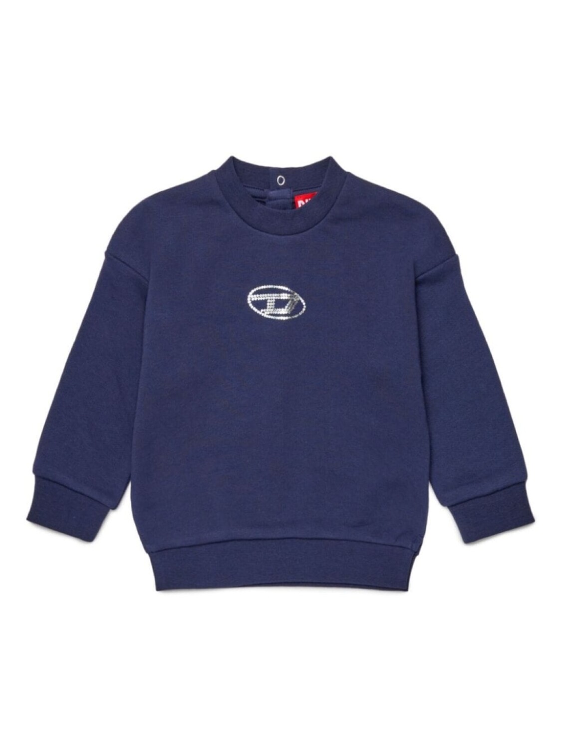 

Diesel Kids толстовка с логотипом, синий