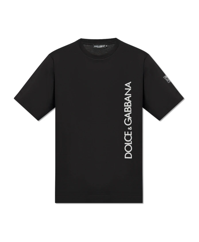 

Футболка с логотипом Dolce & Gabbana, черный