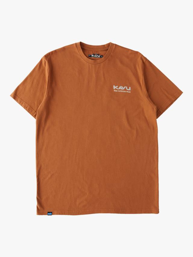 

Футболка с коротким рукавом и круглым вырезом Range Cotton KAVU