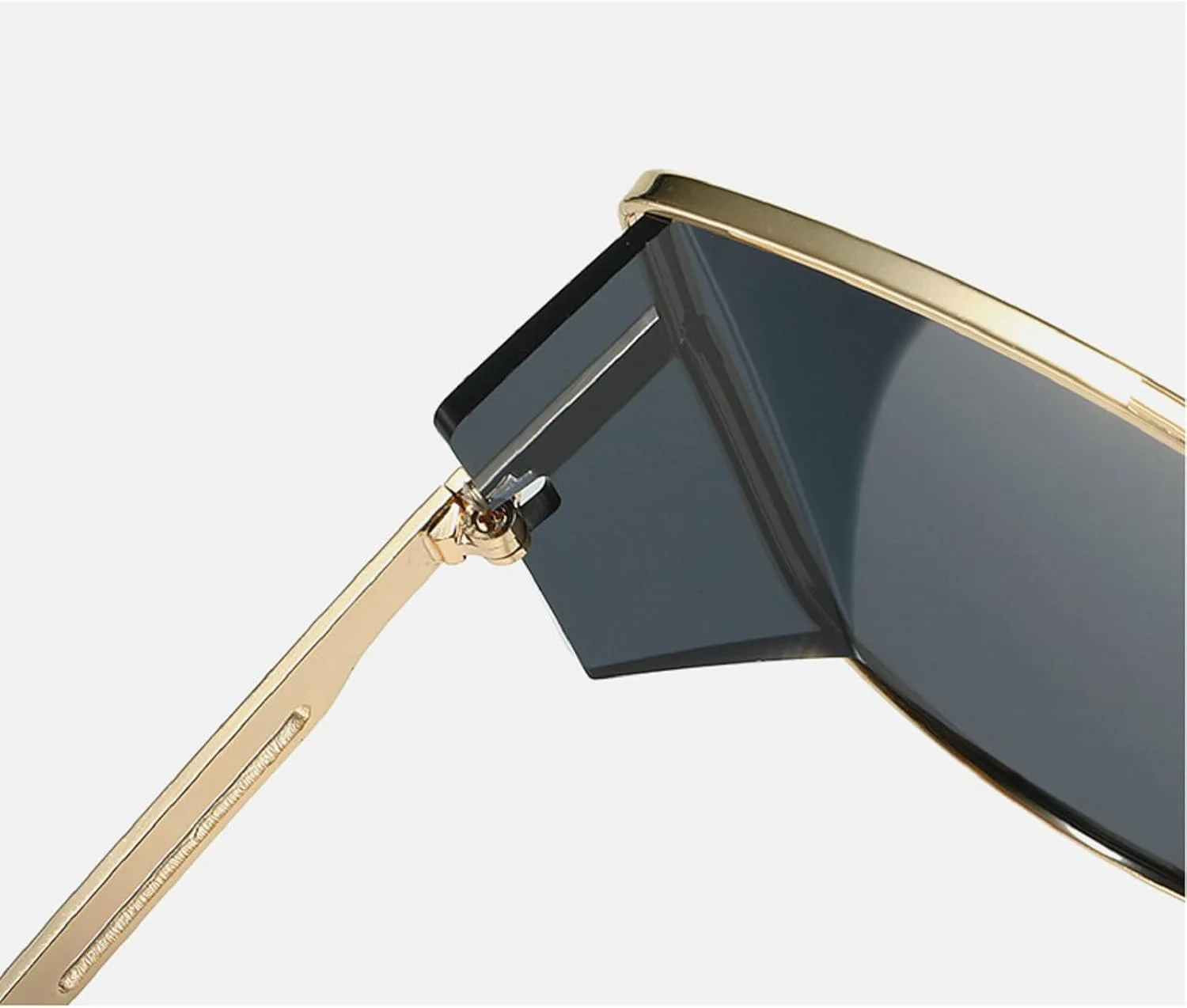 

Женские солнцезащитные очки Melrose Sexy Y2K Punk, роскошные, в маленькой оправе, цельные, винтажные, с защитой от УФ-излучения UV400, модель 3801, Greyy