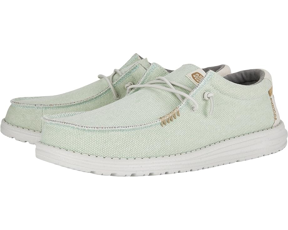 

Лоферы Hey Dude Wally Coastline Jute, цвет Stone White