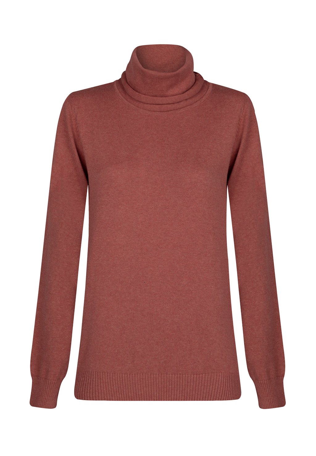

Джемпер FINE CABLE TURTLENECK Felix Hardy, коралловый