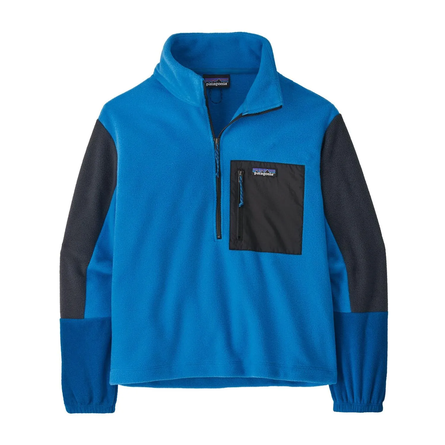 

Микрофлисовая полузастежка Patagonia, Vessel Blue/Endless Blue