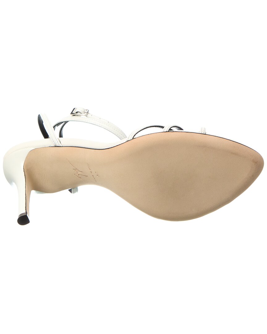 Giuseppe Zanotti Clandestino 90 Sandal, белый — фото 4