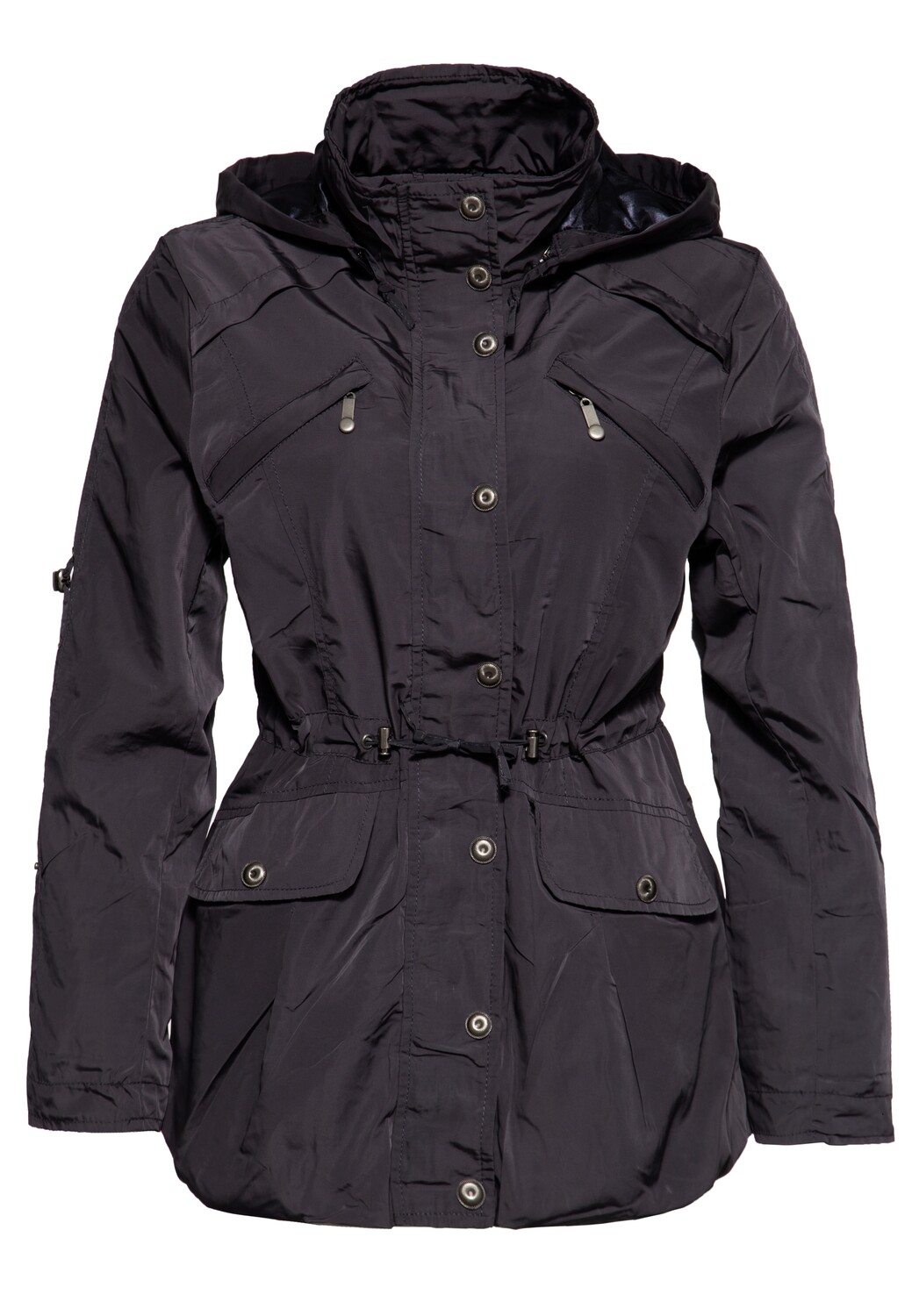 

Куртка ATT Jeans ATT Jeans Trenchcoat, антрацит