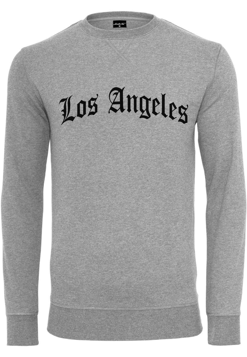 

Толстовка LOS ANGELES WORDING CREWNECK Mister Tee, серый