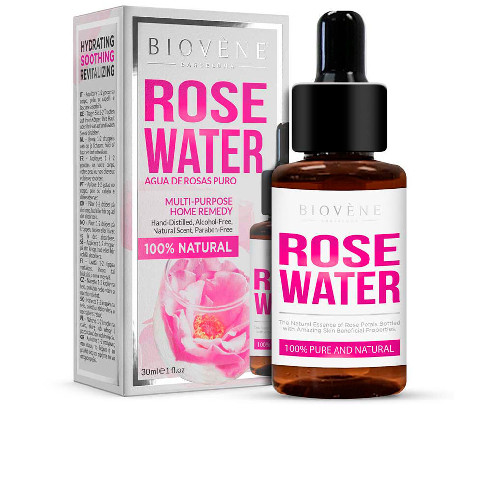 

Тоник для лица Rose water pure and natural multi-purpose home remedy Biovene, 30 мл