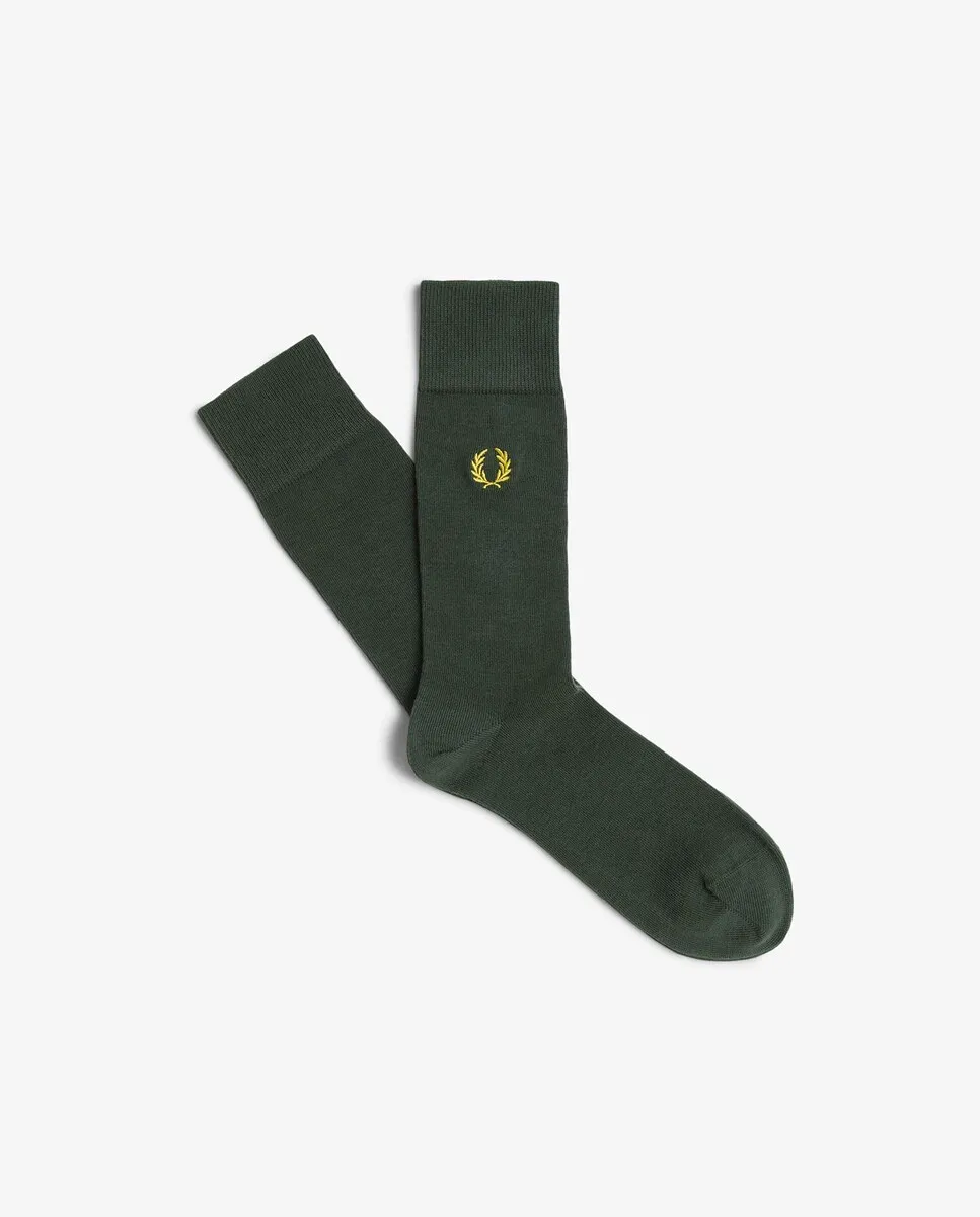 

Простые мужские носки выше колена Fred Perry, зеленый