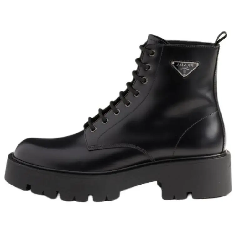 

Ботильоны мужские черные Prada