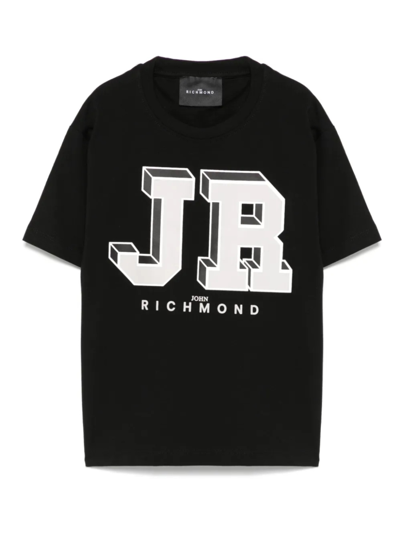 

John Richmond Junior базовая футболка, черный