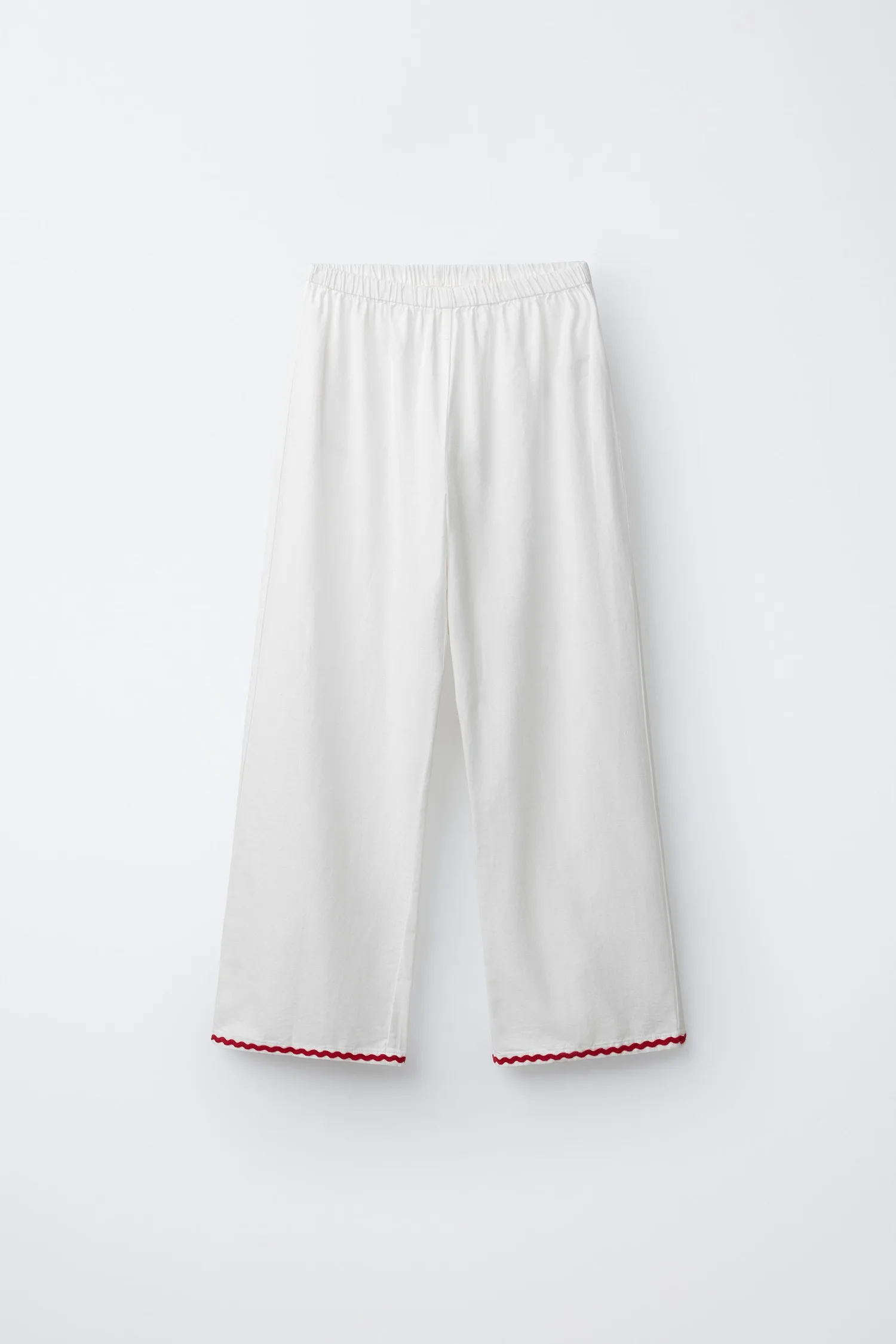 Для детей 6-14 лет / пижама с гребешком и сердечком Zara, экрю — фото 4