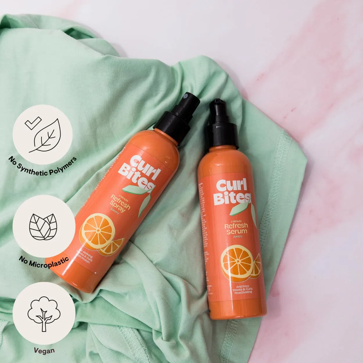 Набор для мгновенного освежения локонов «2 Minute Refresh Duo» от Curl Bites Curl Bites — фото 2